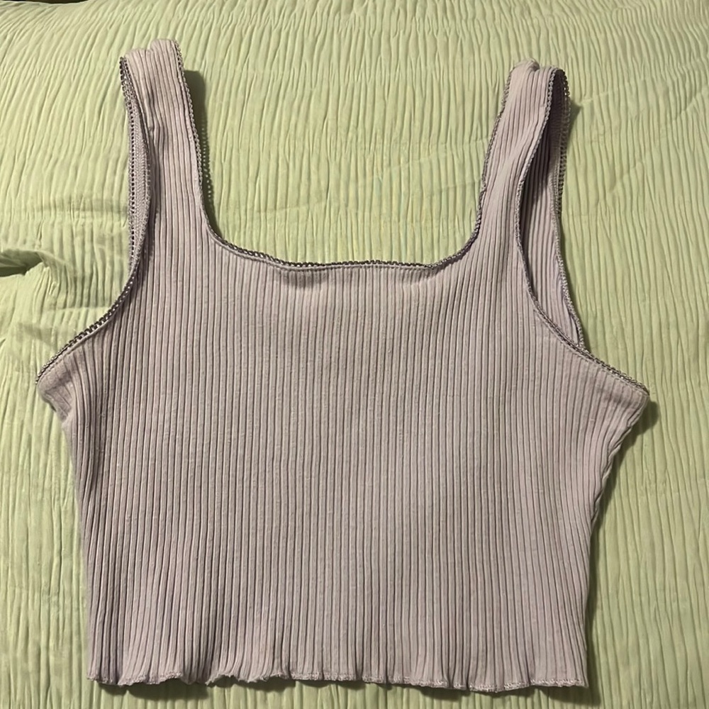 Light Purple Crop Top